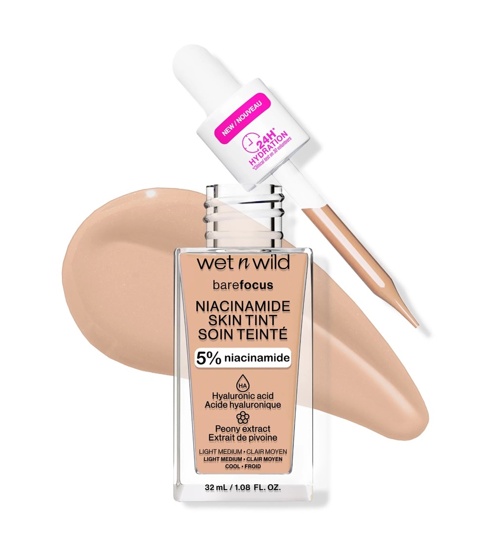 WET N WILD FONDOTINTA NIACINAMIDE SKIN - LIGHT MEDIUM